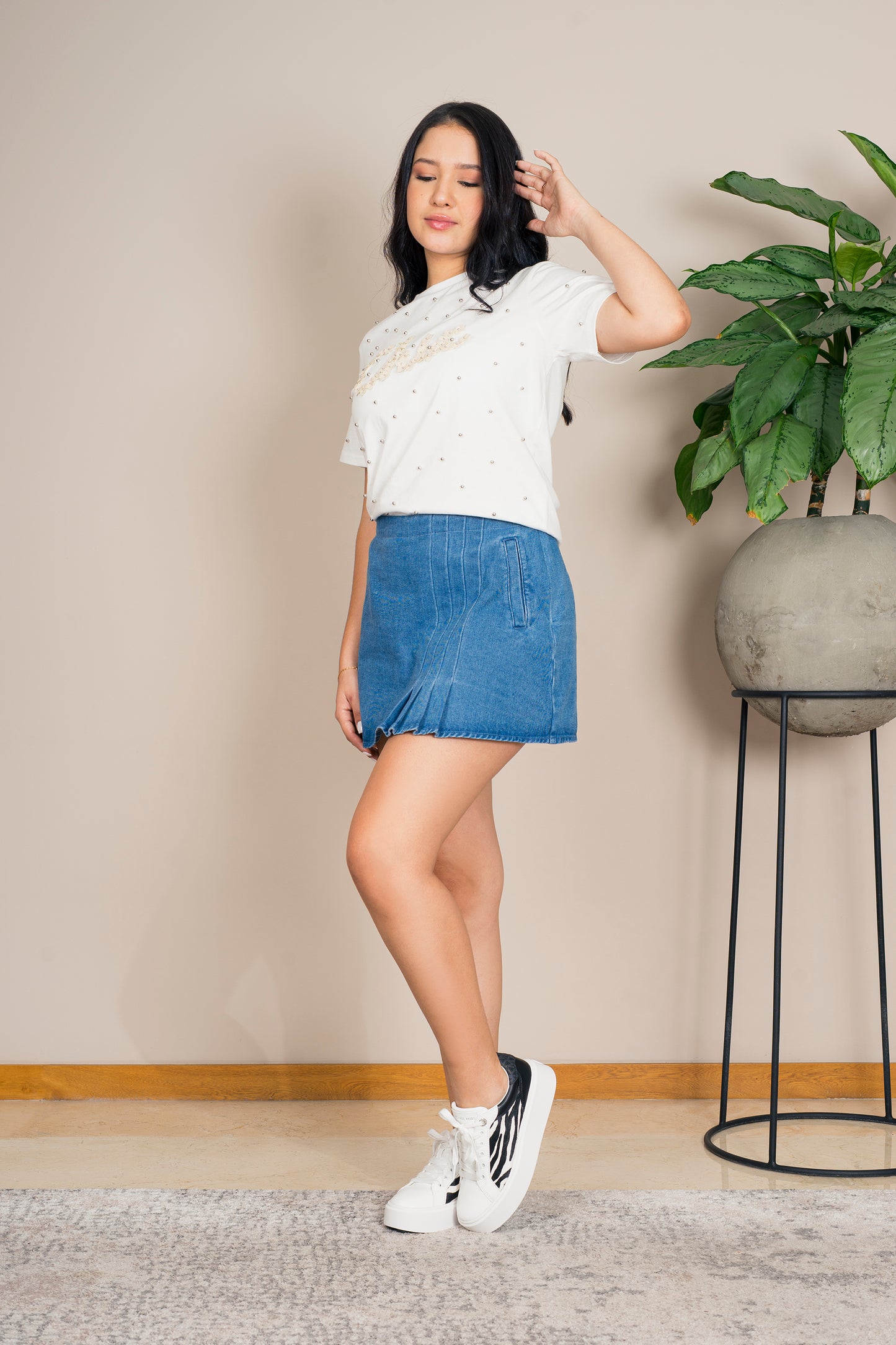 Camiseta Manga Corta Chic
