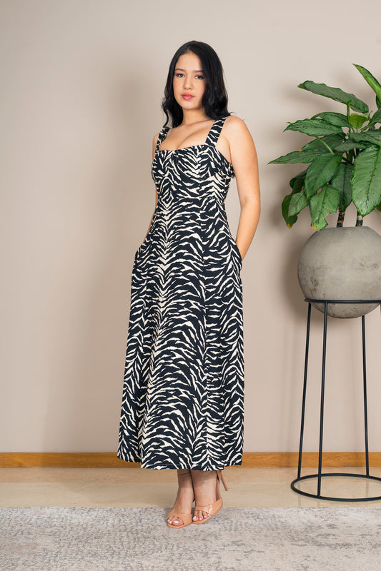 Vestido Cebra